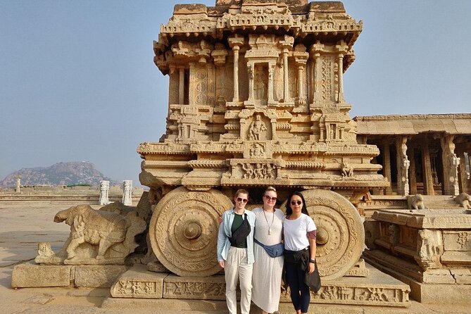 1 day private tour of Hampi world heritage site in car with professional guide - Royal Enclosures and Queen’s Bath, where the power story is visible