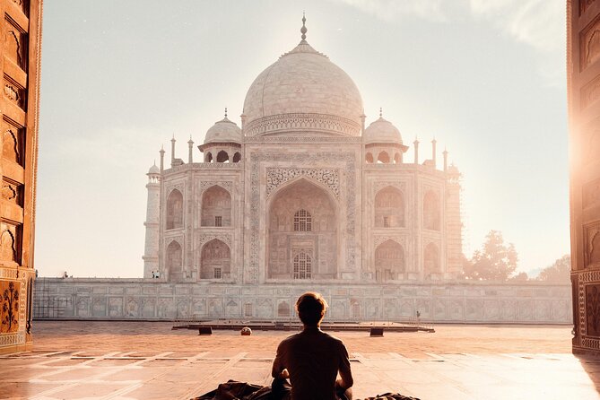 1-Day Trip to Taj Mahal and Agra from Mumbai with Both Side Commercial Flights - Taj Mahal access, included entry, and that golf cart ride