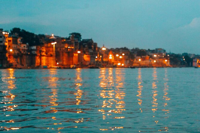 10 Hours Morning Ganges Tour including Sarnath and Ganga Arti - Ganga Aarti at dusk on Daswamedh Ghat, with a chair