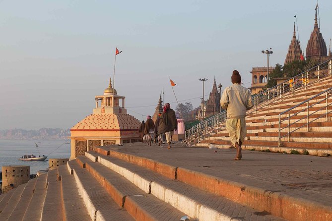 11 Days Golden Triangle & Varanasi With Luxury Accommodation,internal Flights - Agra en route to the Taj: a stepwell stop that adds perspective