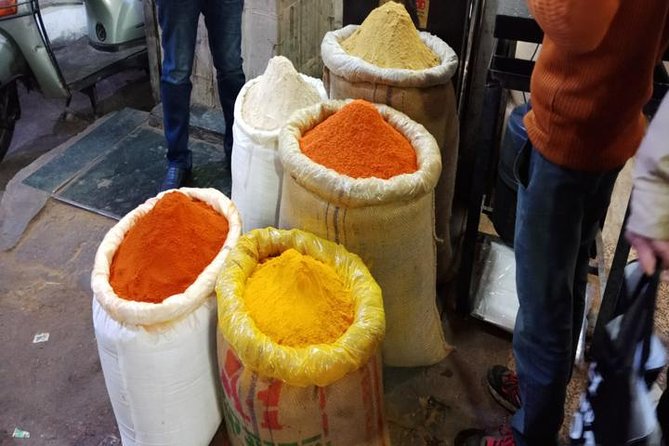 3-4 Hour Old Delhi Heritage Walk Tour with Tuk Tuk Ride Wherever Required - Khari Baoli: the wholesale spice engine of Old Delhi
