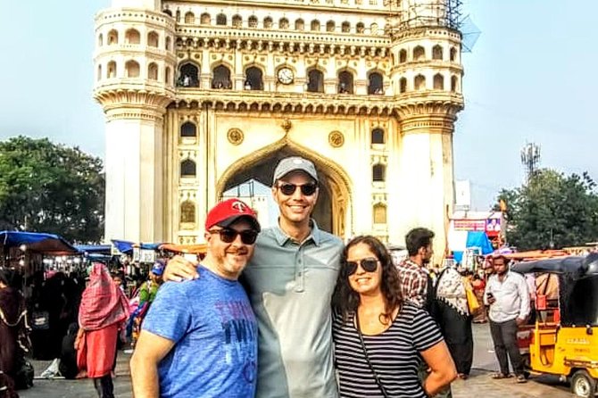 4Hr Experiential Tour of Hyderabad's Historic & Cultural Old City - Entering Charminar and planning around the stairs