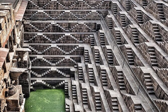 Abhaneri Chand Baori Stepwell Day Trip from Jaipur - Your first stop at Chand Baori, the stepwell and its temple setting