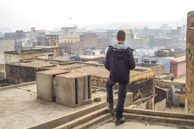 Agra 101 City Walk - Rawat Para Road rooftop views and meeting people at street level