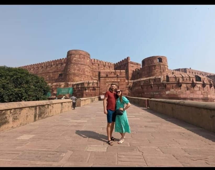 Agra: Agra Fort and Baby Taj Private Tour with Pickup & Drop - Agra Fort: Red Stone, Inlay Details, and Smart Photo Stops