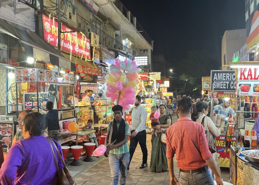 Agra: Sadar Bazar Food Market Night Walking Tour by Tuk-Tuk - Key Highlights That Matter on the Ground