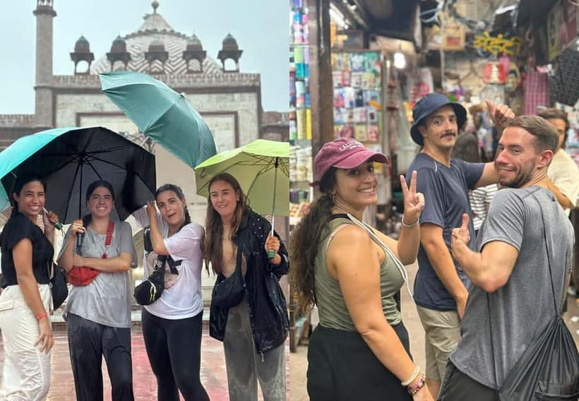 Agra: Street Food Walking Tour, Spice Market, & Tuk-tuk Ride - Jama Masjid Stop: Mughal-Style Architecture and Local Routine