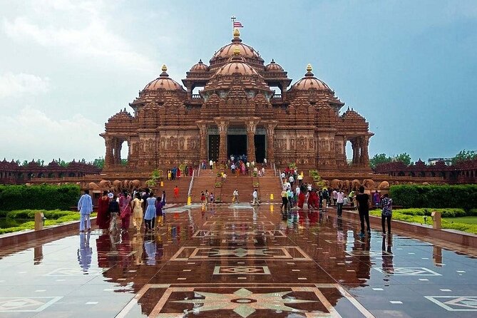 Akshardham Evening & Morning tour exhibition water fountain Show - Why Akshardham feels made for an evening visit