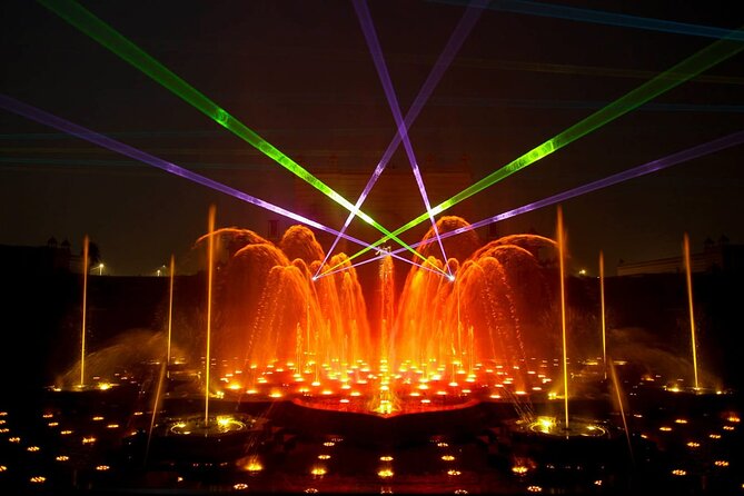 Akshardham Evening & Morning tour exhibition water fountain Show - Optional dinner stop: a simple way to end the evening