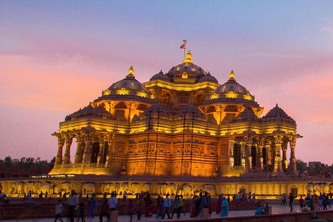 Akshardham Light & Fountain Show with Pick-up & Drop-off - The light and sound fountain show: where the evening clicks