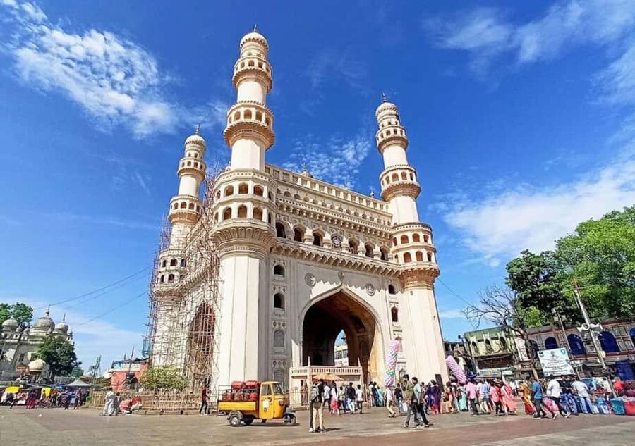 All Inclusive Hyderabad Full & Half Day Tour - Entering Charminar and the Old City market walk