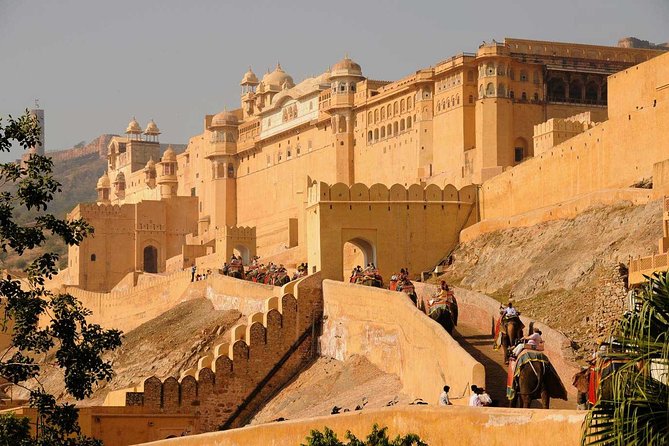 All Inclusive Private Jaipur City Tour with 5-star Lunch & Guide - Jal Mahal and Hawa Mahal, the two photo stops that set the mood