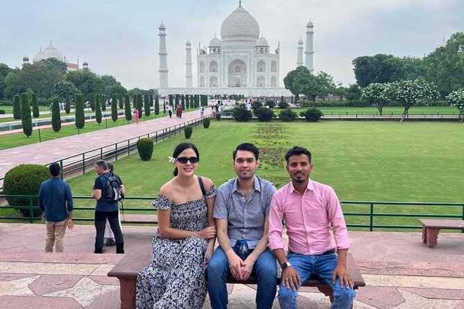 All Inclusive Private Taj Mahal & Agra Tour from Delhi by Car - Entering the Taj Mahal with ticket-line stress reduced