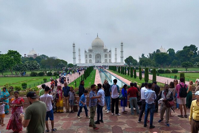 All Inclusive Same Day Trip to Taj Mahal & Agra Fort from Delhi - Taj Mahal: ticket-free entry and a planned route to the gates