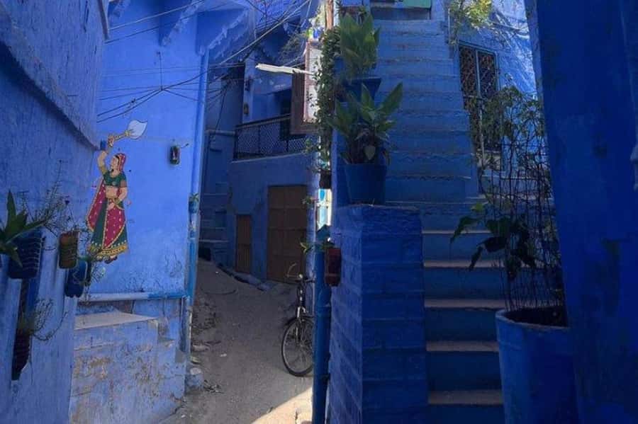 Blue City Heritage Walking Tour With Pick Up & Drop Off - Blue houses and havelis, not just a color filter