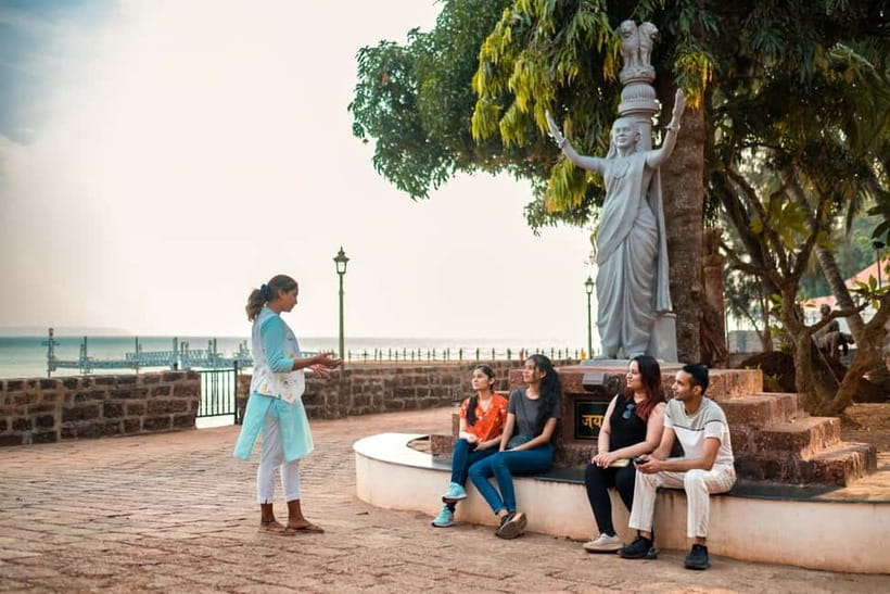 Candolim: Heritage Walk of Fort Aguada Port and Jail Complex - Portuguese-style architecture plus real viewpoints