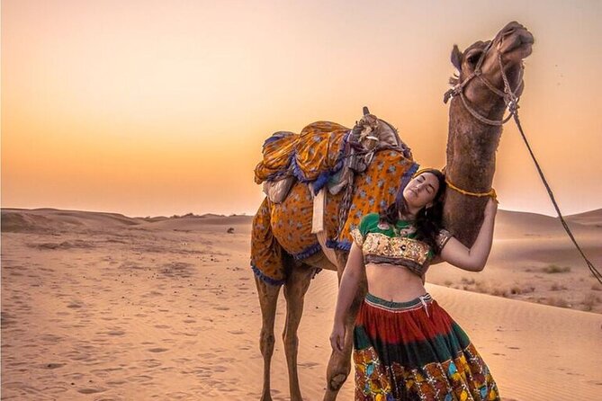 Dazzling Half Day Tour of Camel & Desert Safari with Sunset - Hotel Pickup by Jeep, Then You’re in the Desert Rhythm