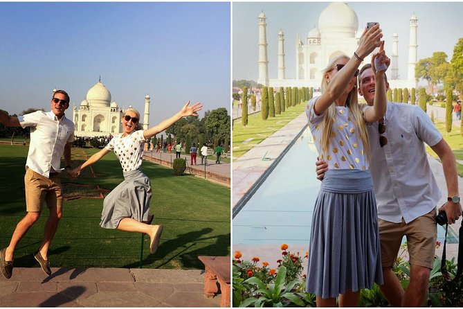 Delhi Agra and Jaipur in 3 Days - Golden Triangle Tour India - Sunrise at the Taj Mahal and Agra Fort after breakfast