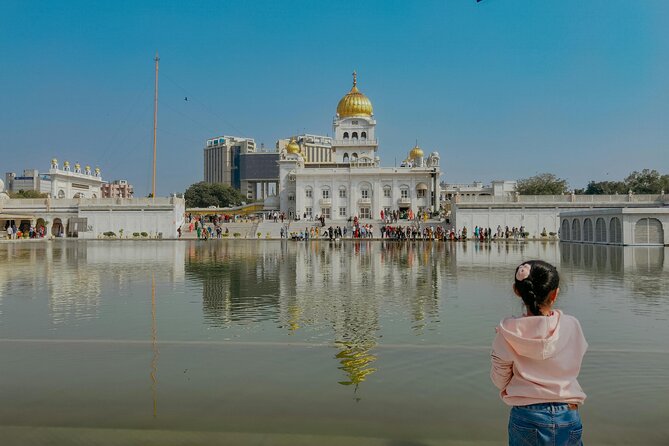 Delhi: Old & New Delhi Full or Half Day Tour - India Gate and the lawns: a quick New Delhi reset