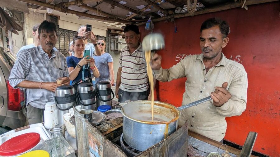 Discover Mumbai's street & beach with Vegetarian food tour - Transportation: included, and part of the fun