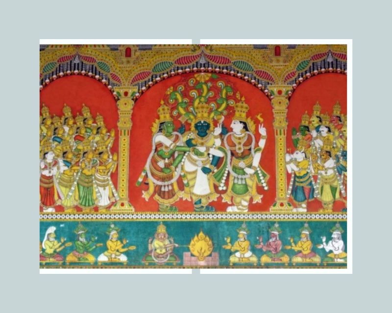 Discover the Divine Charm of Madurai - Thirumalai Nayakkar Palace, switching from sacred to royal design