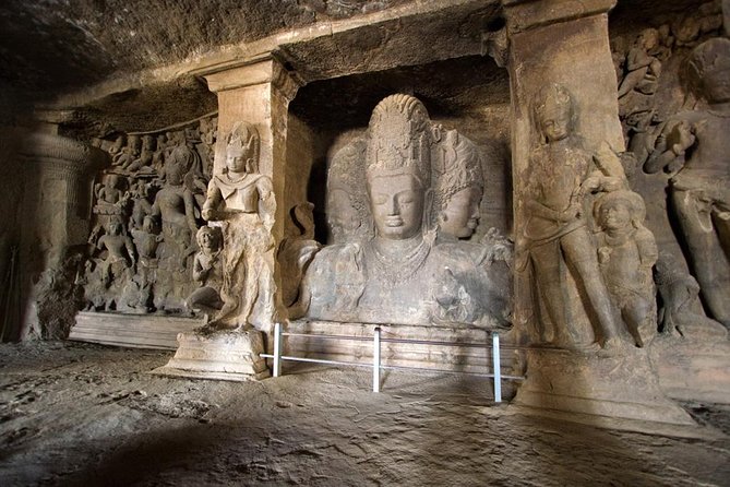 Elephanta Island Guided Tour - Elephanta Caves are best when someone translates the stone