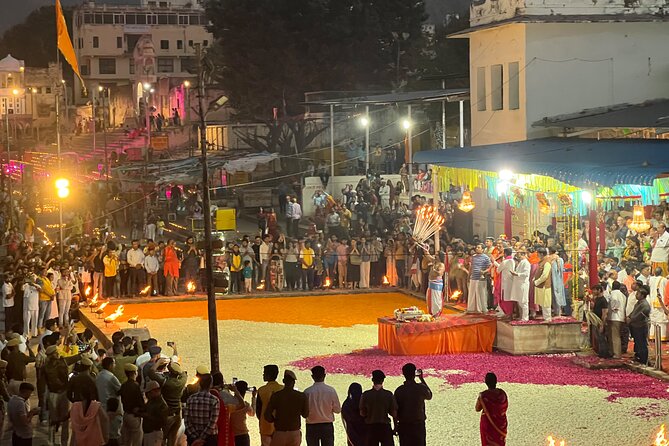 Evening Walking tour with Fire Ceremony - The Pushkar Route - Stop 3: Brahma Ghat again, where the evening ritual peaks