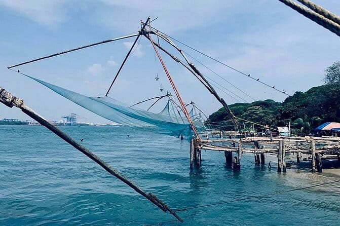 Fort Kochi Tour by Tuk Tuk for Cruise Passengers - Chinese fishing nets: where the harbor story becomes real