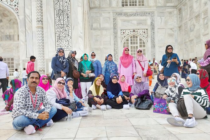 From Agra - Skip the Line: Taj Mahal & Agra Fort Tour by Car - Agra Fort and the Mughal Backstory You Can Walk Through