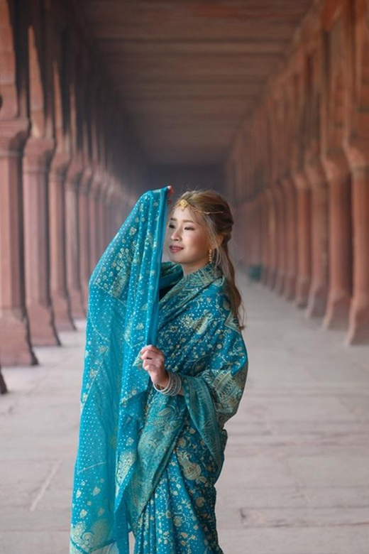From Delhi/Agra: Taj Mahal Tour with Rental Saree Experience - Ganpati Garments & Saree Rental: Choosing Colors and Staying Comfortable