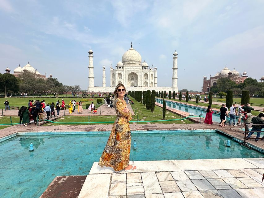 From Delhi: Private 4-Day Golden Triangle Tour with Pickup - Day 2 Agra sunrise: Taj Mahal, Agra Fort, Baby Taj, and Mehtab Bagh