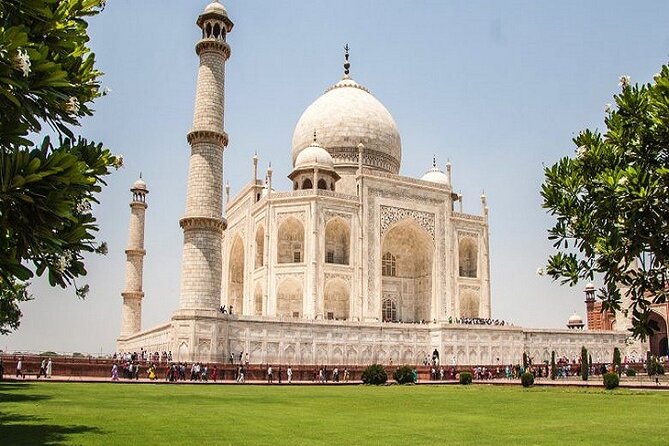 From Delhi: Skip the line Taj Mahal, Agra Tour by Express Train - Agra Arrival at 9:50 AM and the Placard Meet