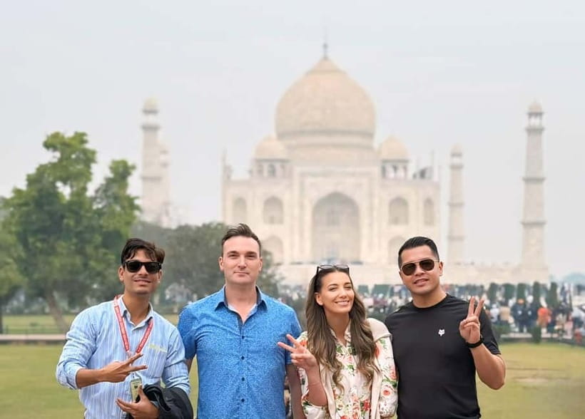 From Delhi: Taj Mahal & Agra Day Tour by Superfast Train - Hotel pickup and the smooth start at Nizamuddin
