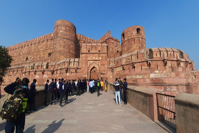 From Delhi Taj Mahal & Full day Agra tour by Private Car - Agra Fort: 1 hour that adds context beyond the mausoleum