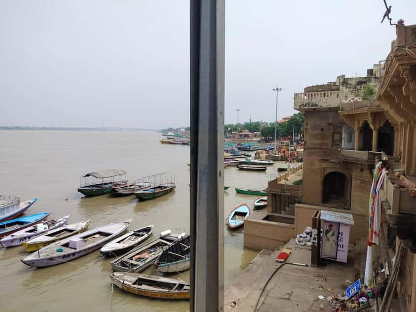 Full-day private Varanasi tour with AC car, boat & Sarnath - Kashi Vishwanath temple, old lanes, and getting meaning before photos