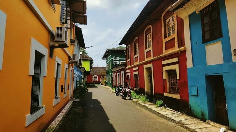 Goa Shore Excursions: Highlights of Goa - Panaji and Fontainhas: Portuguese-era streets with real local character