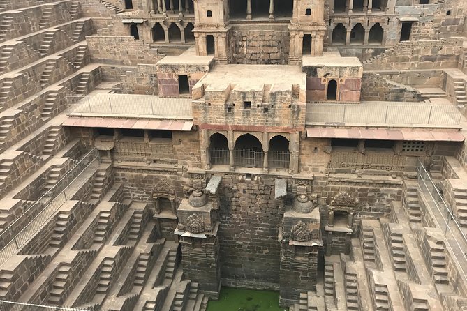 Guided Fatehpur Sikri & Abhaneri Tour From Agra To Jaipur By Car - Abhaneri’s Chand Baori: self-guided, short, and very photogenic