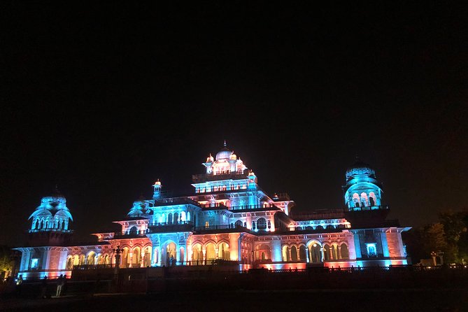 Guided Night Tour of Jaipur With Optional Street Food Tasting - Pickup first, then fast photo-friendly stops