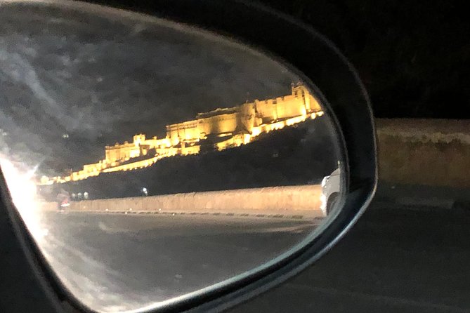 Guided Night Tour of Jaipur With Optional Street Food Tasting - Amber Fort at night: the view you’ll remember