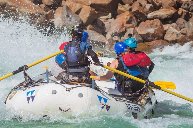 Half Day Rafting in Rishikesh - 26 Km. - Ending before Laxman Jhulla, then NIM Beach changeover