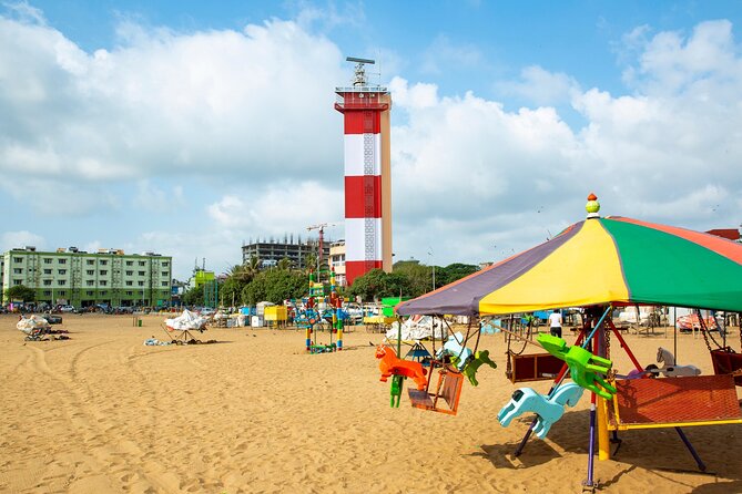 Highlights of the Chennai (Guided Half Day City Tour) - Stop 5: Anna Memorial area, MGR Museum, and the Elliot Beach vibe