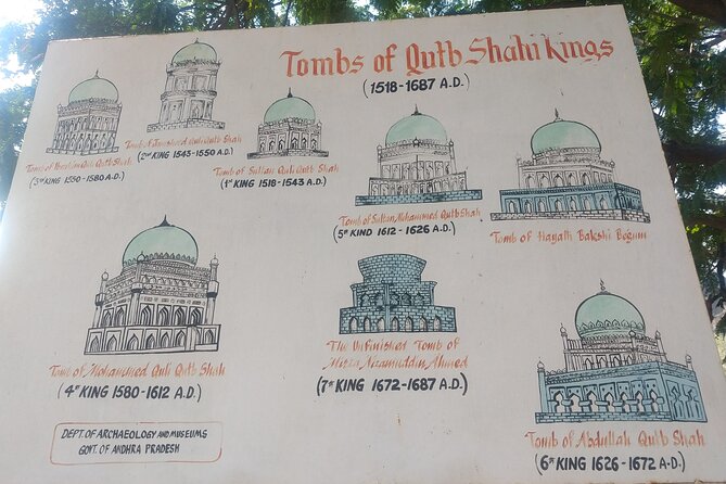 Hyderabad: Private Guided Tour of Golconda Fort, Royal Necropolis - Pickup, timing, and the “ends back” convenience
