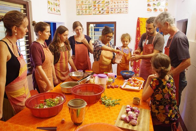 Indian Cooking Class in Pondicherry - Choosing your South Indian lunch: around 30 dish options