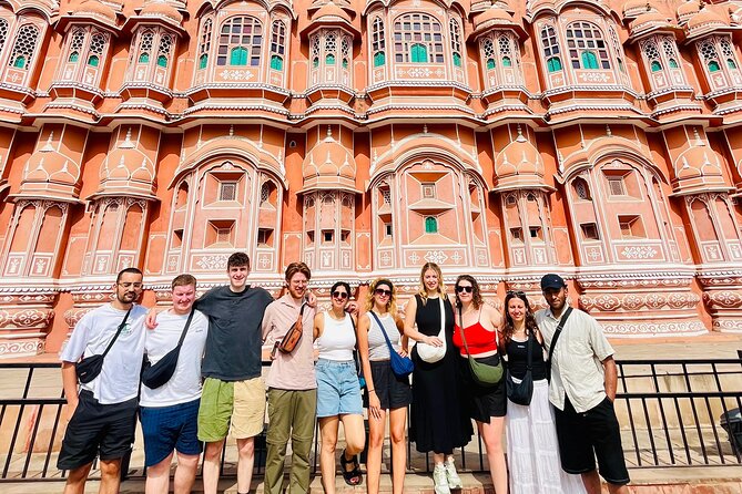 Jaipur: 2 Days private City Tour With Guide - Day 1: Hawa Mahal, Panna Meena ka Kund, and Amber Fort