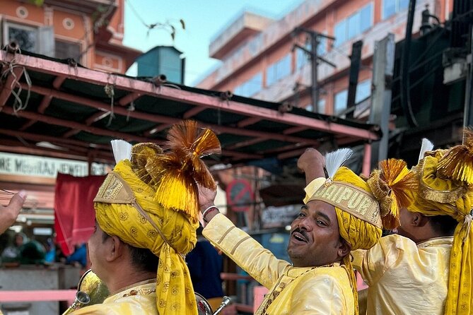 Jaipur Heritage Evening Walk - The Twilight Magic of Pink City - Hawa Mahal at night: the rooftop tea break you will remember