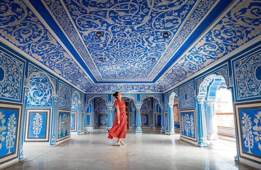 Jaipur: Instagram Tour of The Best Photography Spots - Patrika Gate in the morning, when colors look their best