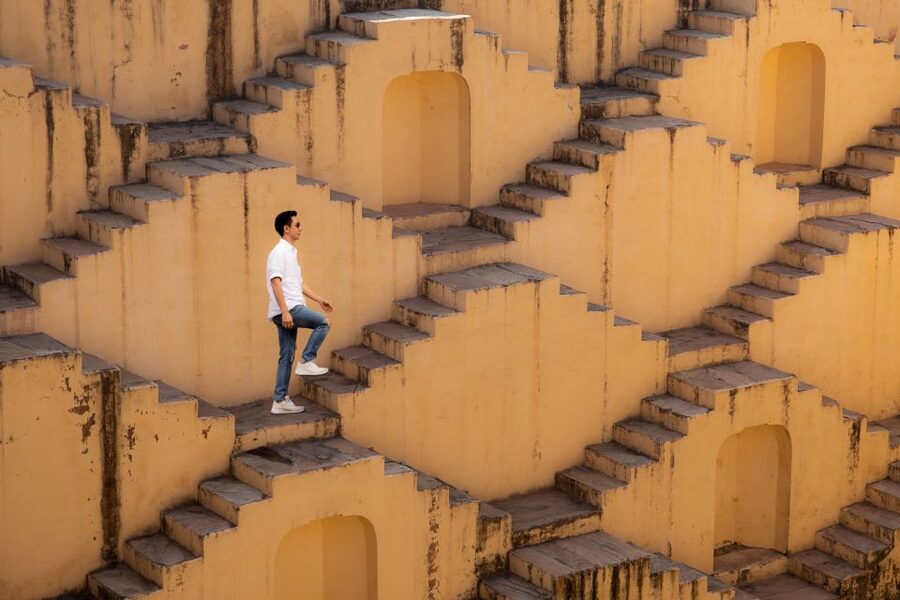 Jaipur: Instagram Tour of The Best Photography Spots - Panna Meena ka Kund, the stepwell built for geometry