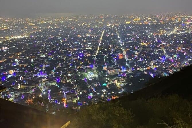 Jaipur Nahargarh Fort Sunset and Night City Tour - Jal Mahal on Man Sagar Lake: a quick look with strong photo value