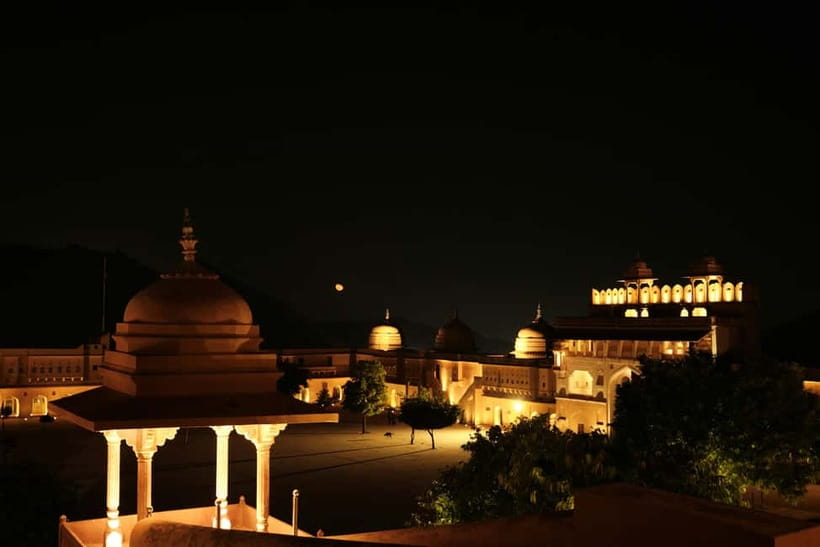 Jaipur: Private Evening Tour with Monkey Temple Sunset - Royal Gaitor Ki Chhatriyan and Jal Mahal Photos: Calm, Then Suddenly Cinematic