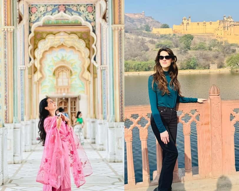 Jaipur: Private Tour for Instagram and Photography Lovers - Jal Mahal and Panna Meena ka Kund: water views and geometric stairways